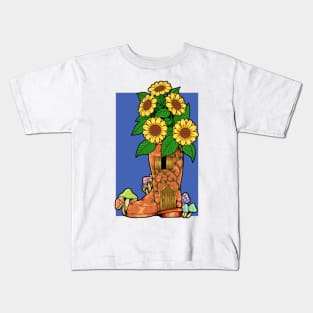 Fairy house in rubber boot - Fairyhouse Kids T-Shirt